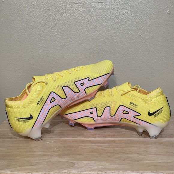 Nike Zoom Vapor 15 Elite FG Lucent Pack Yellow Strike DJ4978-781 Men\'s Size 8.5